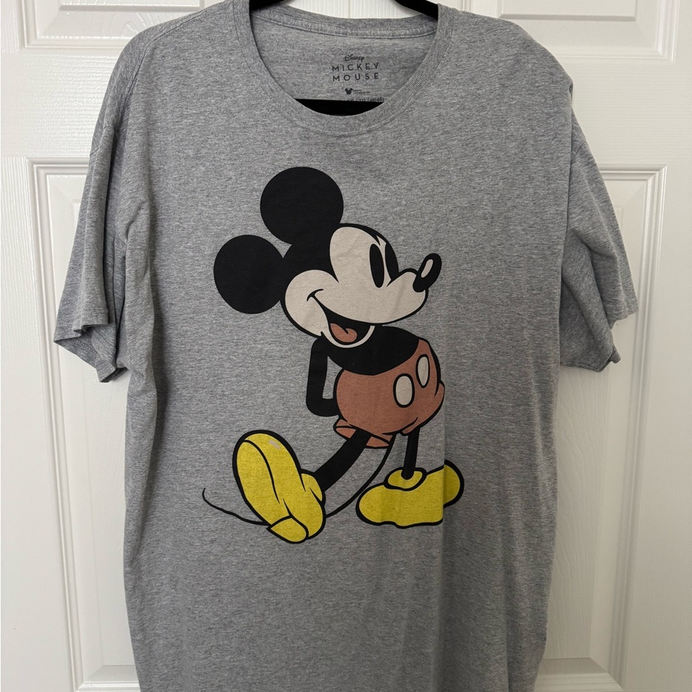 Disney Gray Mickey Mouse T-Shirt